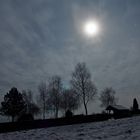 Friedhof bei Vollmond