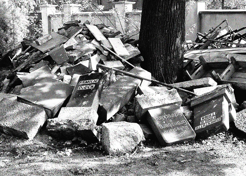 Friedhof der Grabsteine