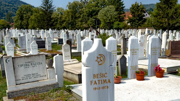 Friedhof der muslemischen Gemeinde