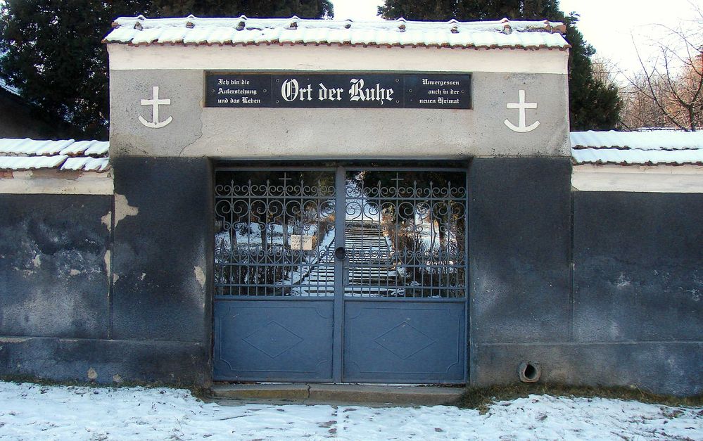 Friedhof der Sachsen Meschen - Mosna