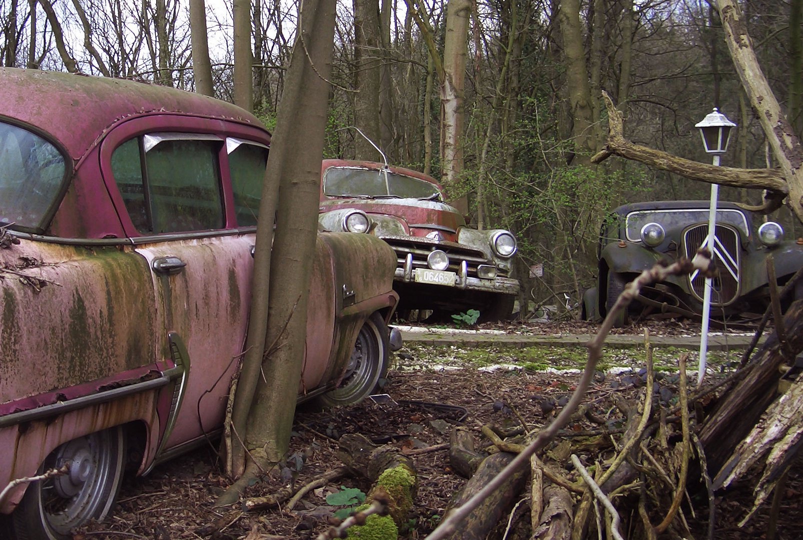 Friedhof für Autos