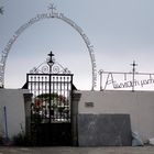 Friedhof im Dorf Krasi / Kreta