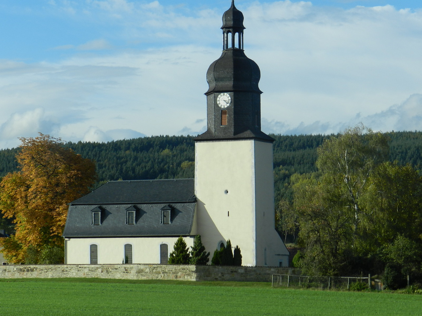 Friedhof im Herbst