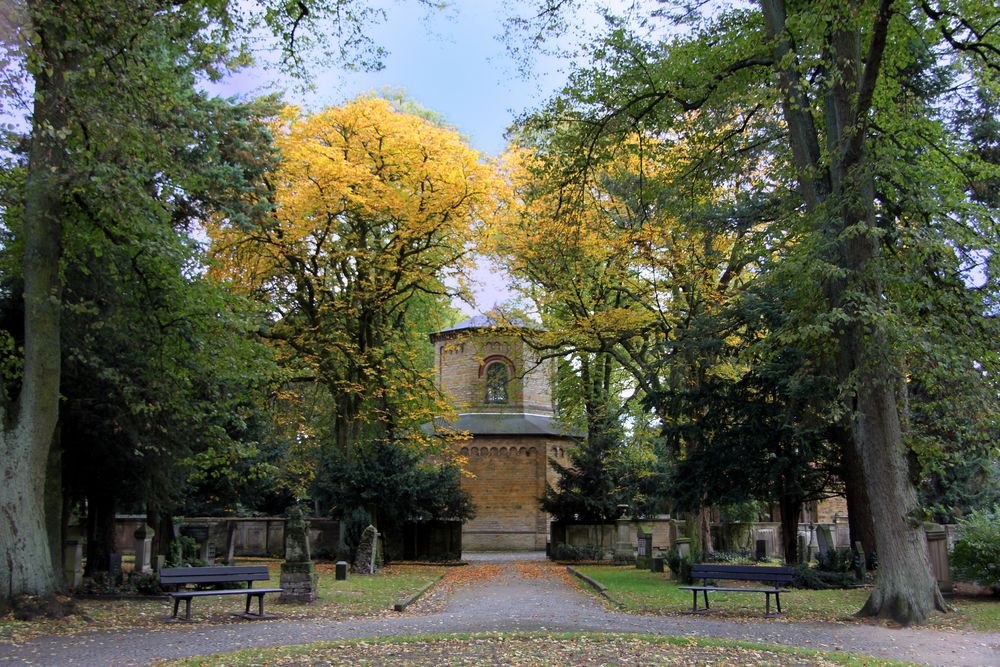 Friedhof im Herbst