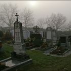 Friedhof im Nebel
