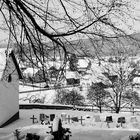 Friedhof im Winter