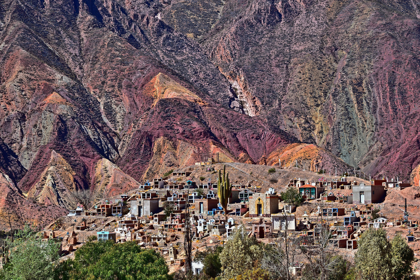 Friedhof in den Anden - Cementerio en los Andes