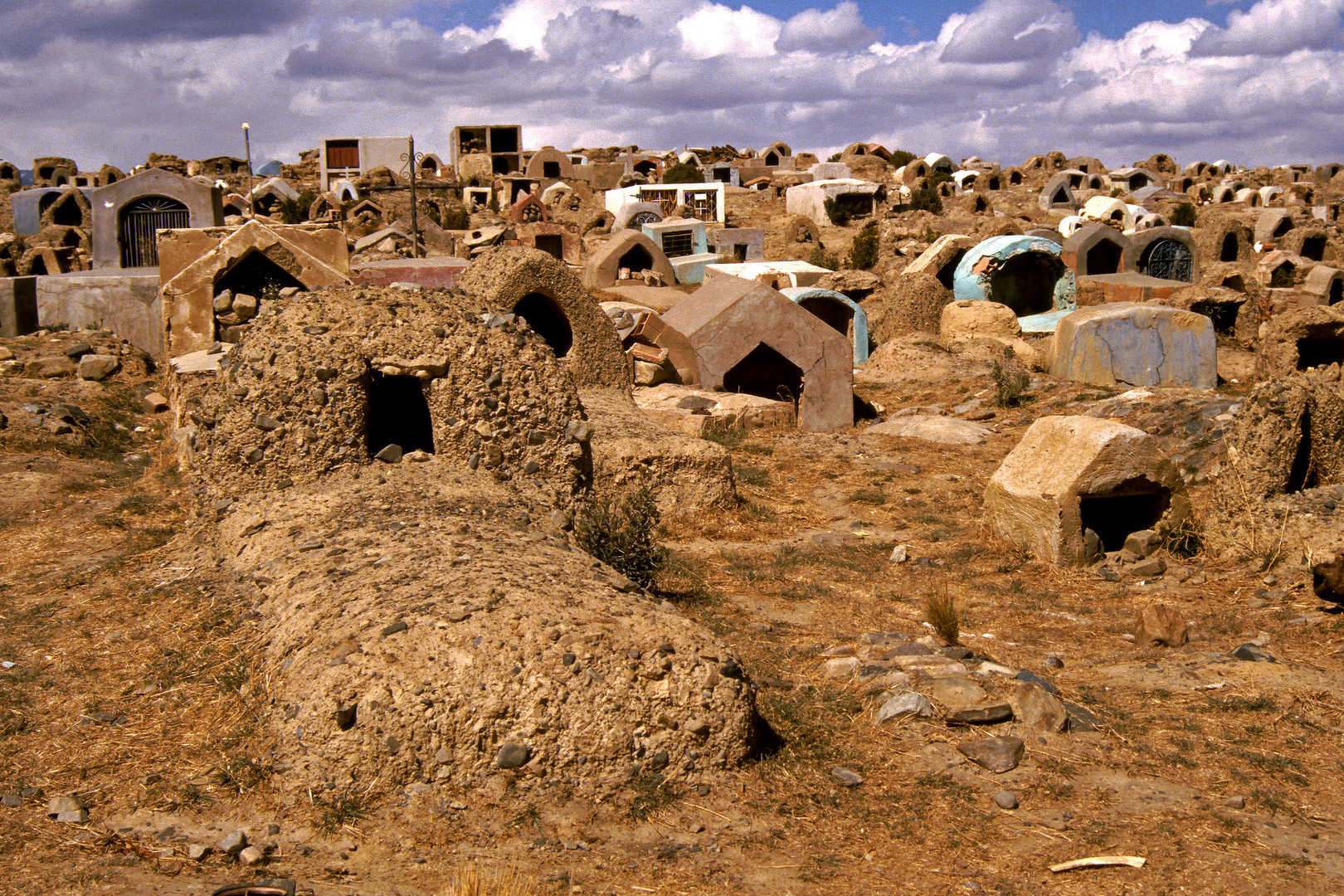 Friedhof in der Nähe von La Paz / Bolivien