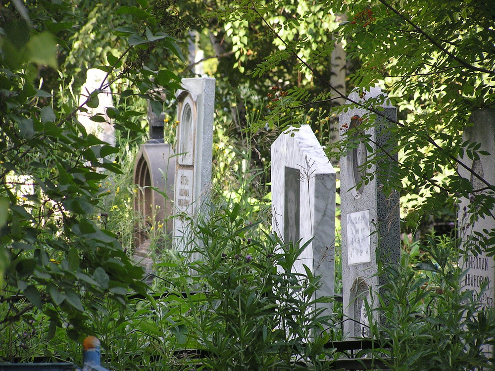 Friedhof in der Taiga