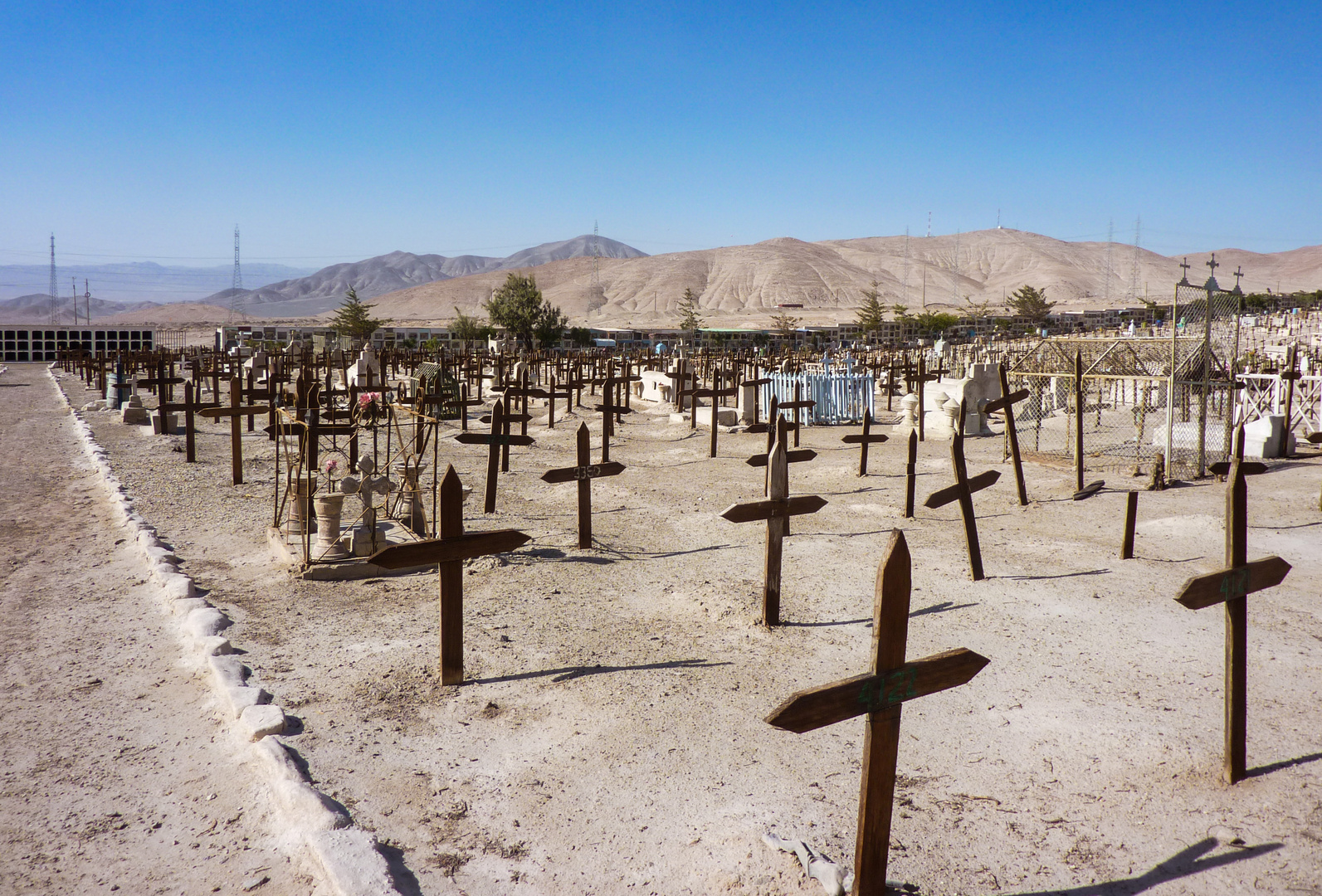 Friedhof in der Wüste