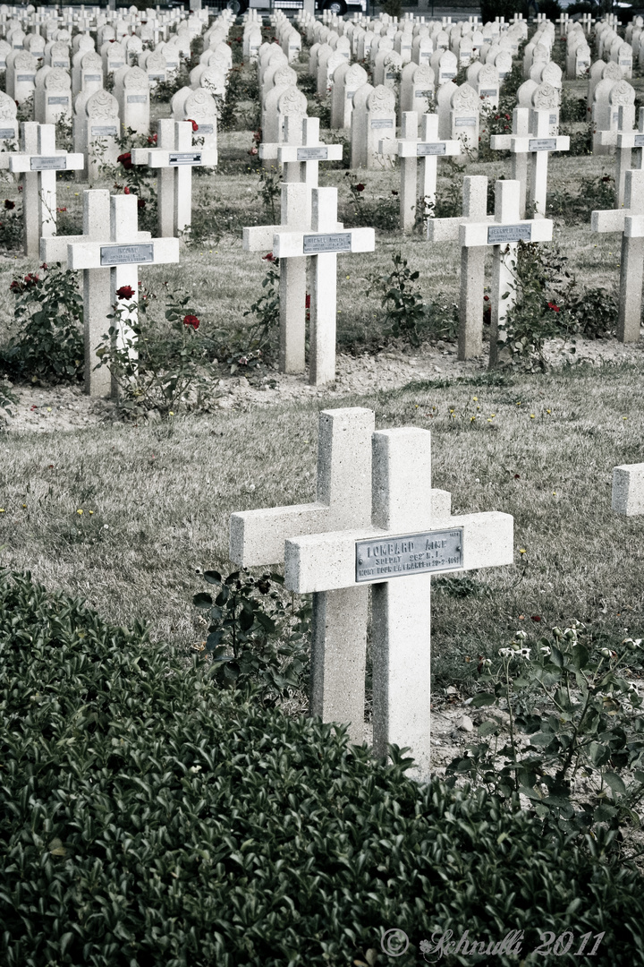 Friedhof in Frankreich