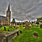 Friedhof in Invergordon - Schottland