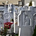 Friedhof in Laas im Vinschgau