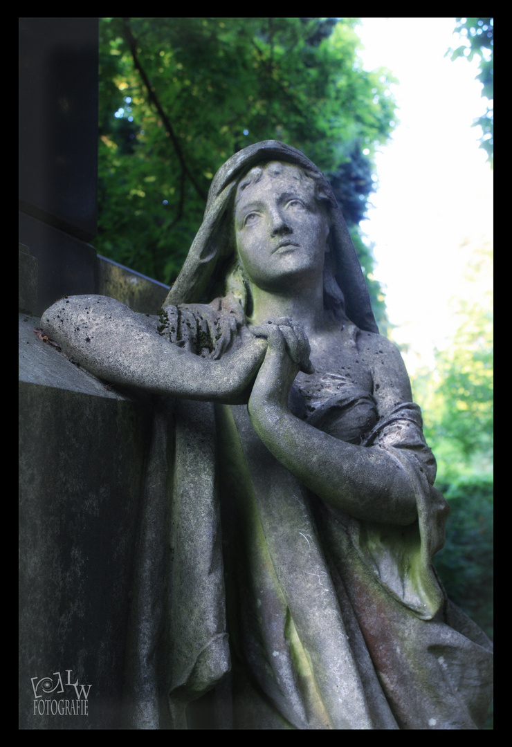 Friedhof in Pforzheim im Detail