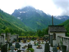 Friedhof in Sonogno / Tessin