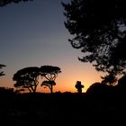 Friedhof in Südengland - Abendstimmung