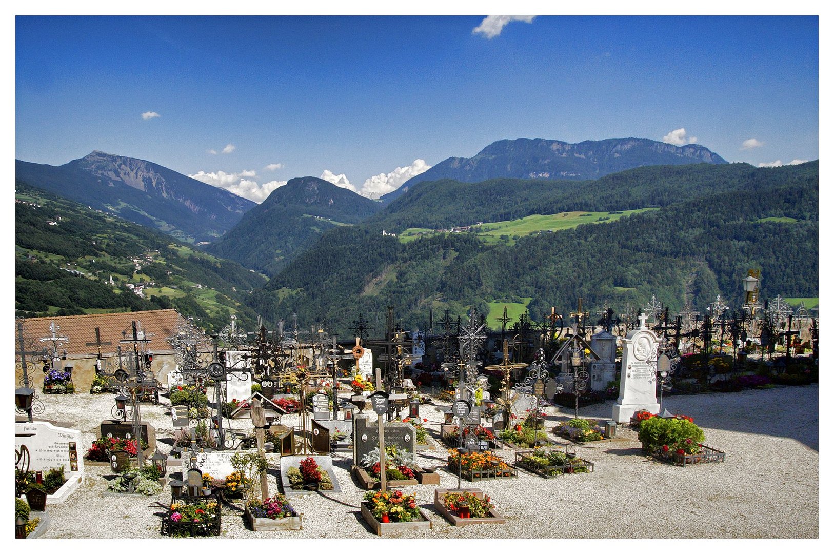 Friedhof in Südtriol