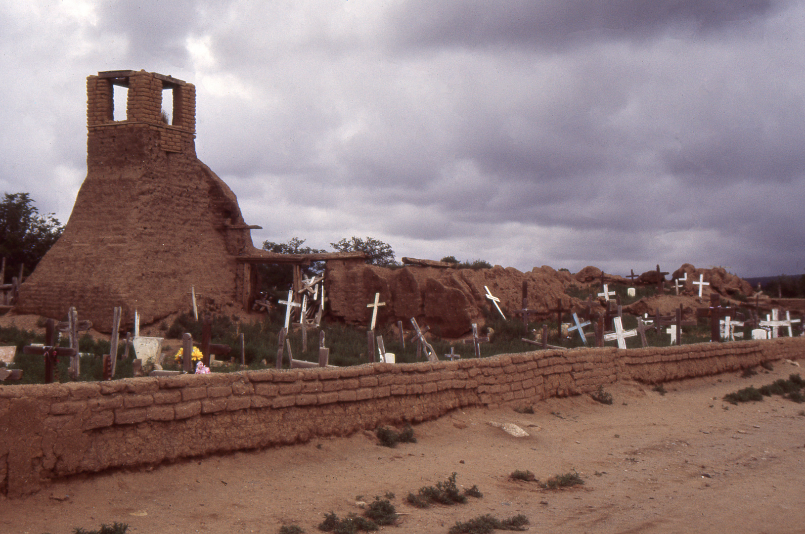 Friedhof in Taos Pueblo - New Mexico