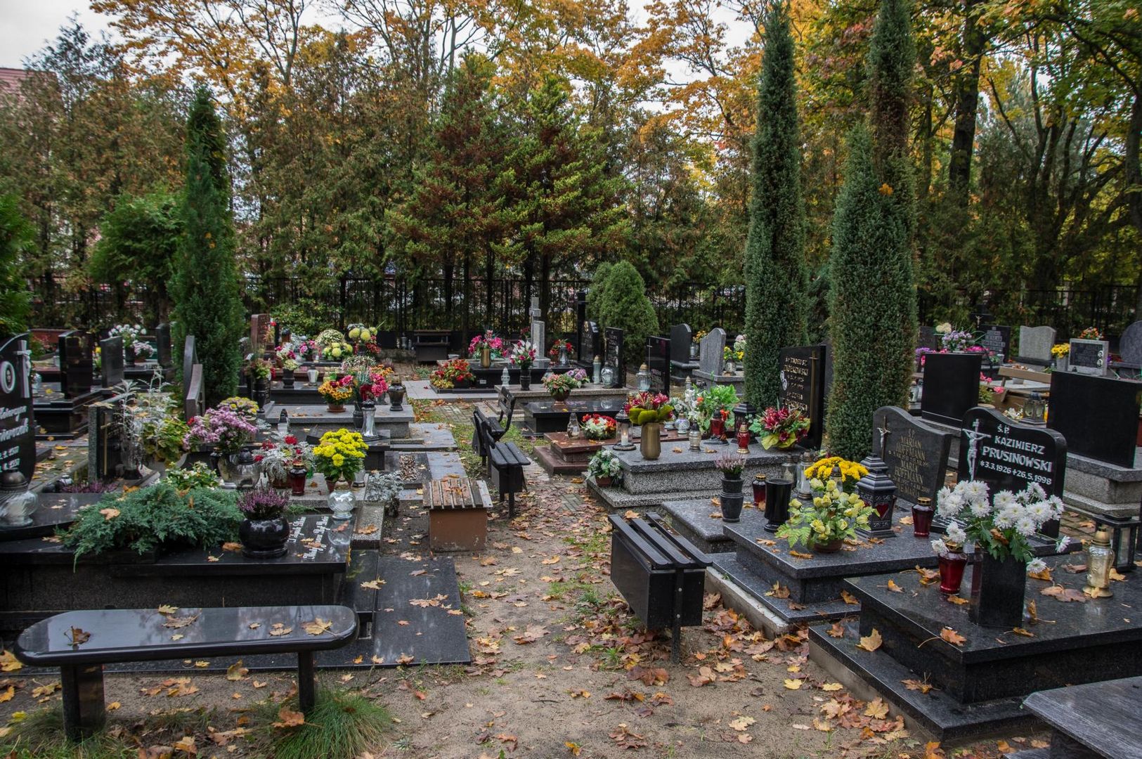 Friedhof in Ustka, PL