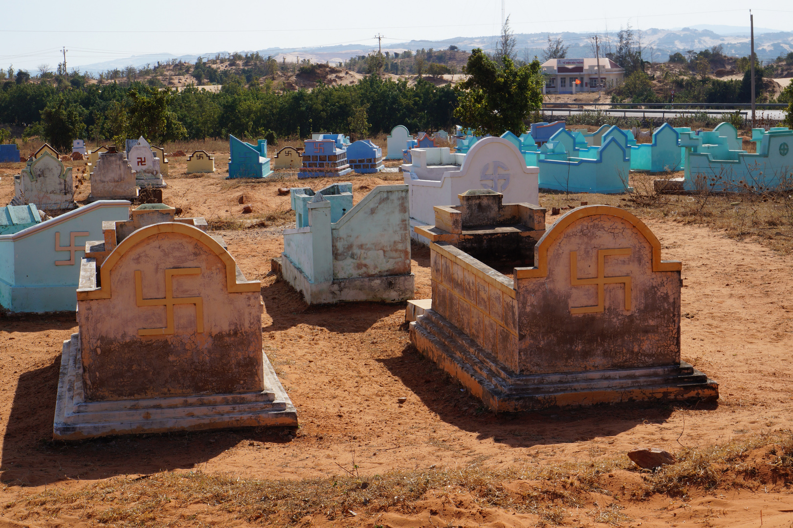 Friedhof in Vietnam