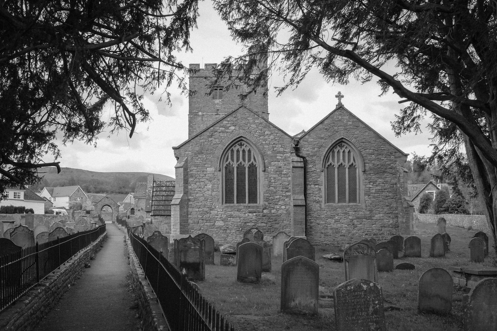 Friedhof in Wales