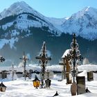 Friedhof in Zöblen ...