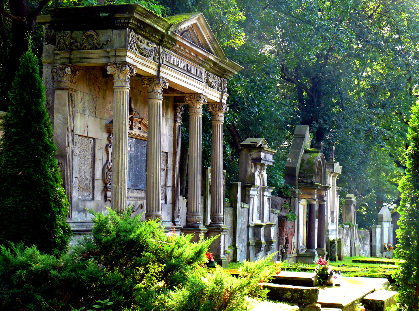 Friedhof Lwowek Slaski, Polen