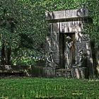 Friedhof neben dem Völkerschlachtdenkmal