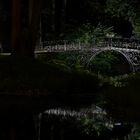 Friedhof Ohlsdorf Fussgängerbrücke Südteich - Ohlsdorf cemetery pedestrian bridge south pond