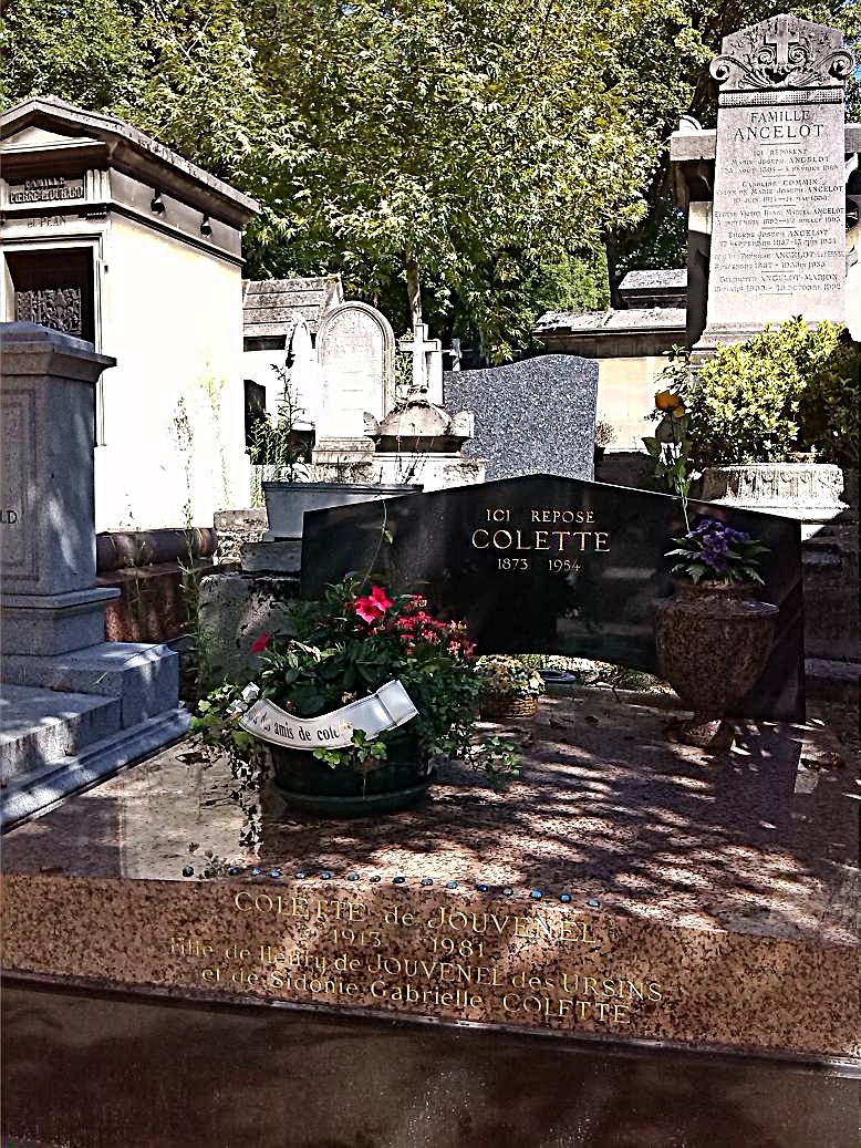 Friedhof Pére-Lachaise, Grab von Colette