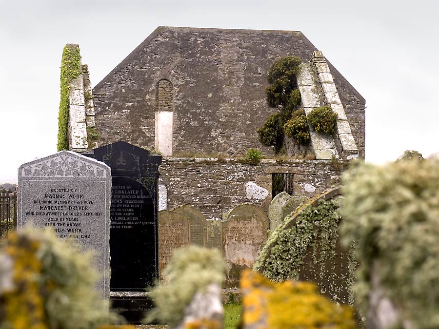 Friedhof und Kirchenruine, Shapinsay (Reload)