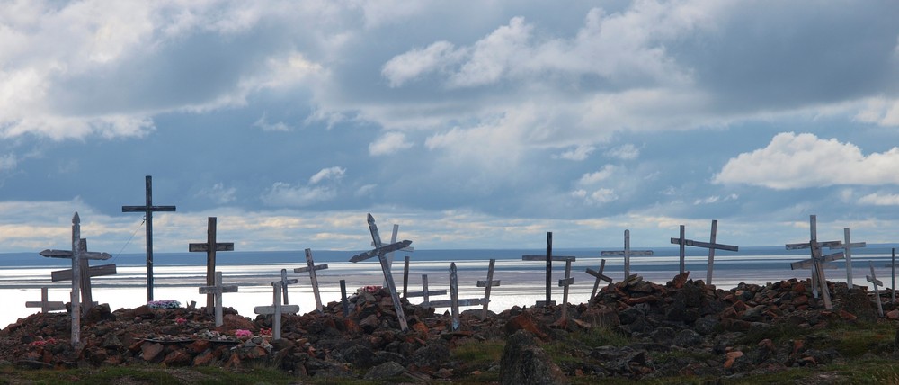 Friedhof von Baker Lake, Nunavut Canada