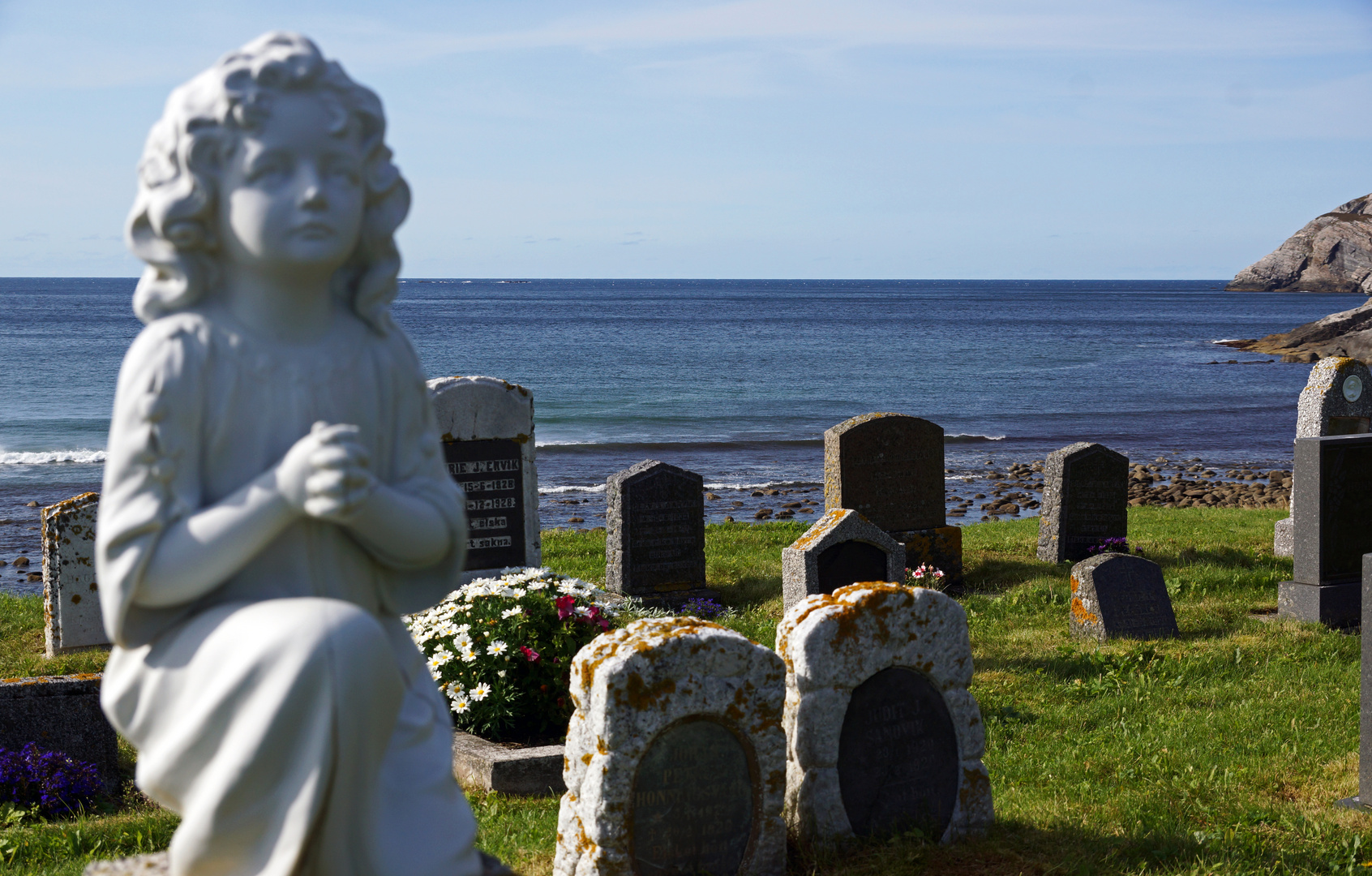 Friedhof von Ervik - Norwegen