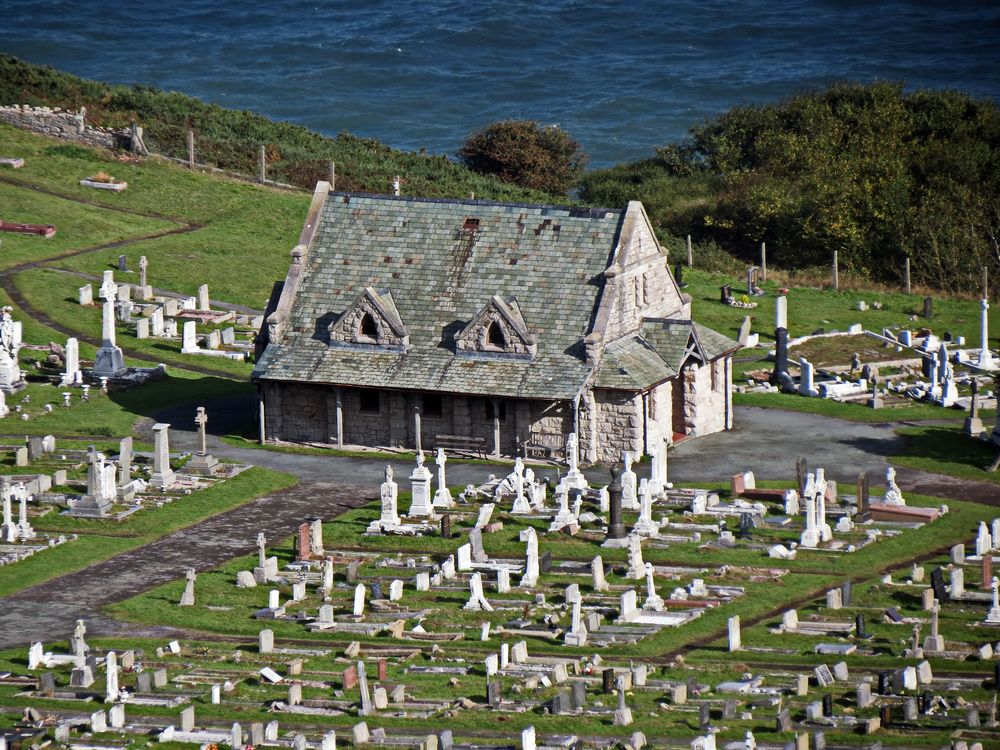 Friedhof von Llandudno - Ausschnitt