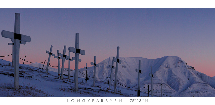 Friedhof von Longyearbyen (Spitzbergen) ...