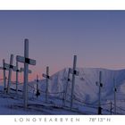 Friedhof von Longyearbyen (Spitzbergen) ...