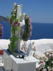 friedhof von Pigadia-Griechenland-Karpathos