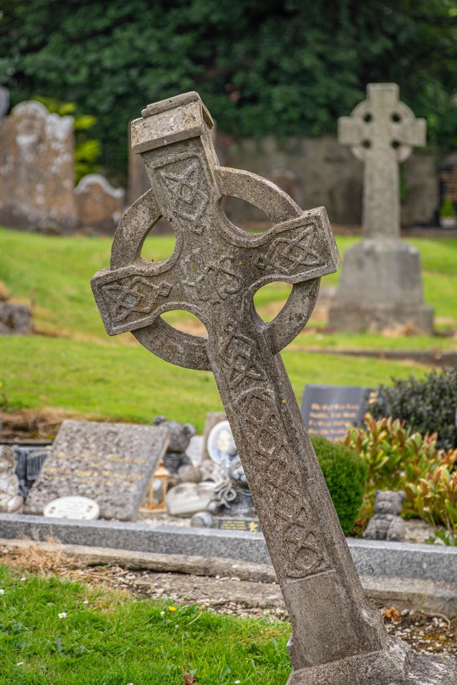 Friedhof - Vorort von Dublin/Irland