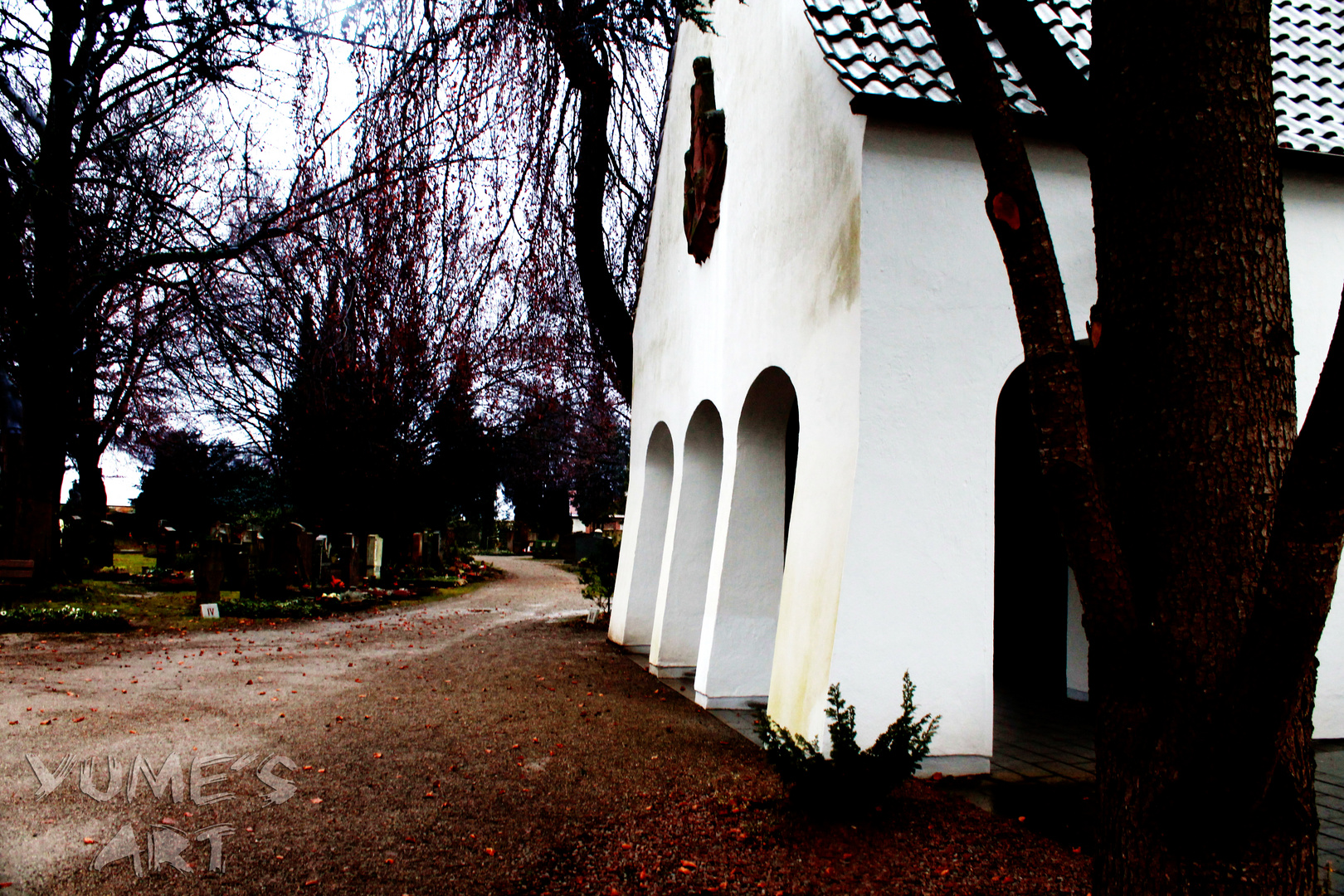 Friedhofseingang