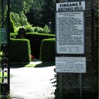 Friedhofseingang - gesehen in Salzburg