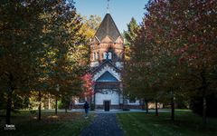 Friedhofskapelle auf dem Göttinger Stadtfriedhof -2-