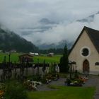 Friedhofskapelle Elbigenalp (Lechtal) am folgenden Morgen