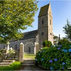 Friedhofskirche in der Cotentin