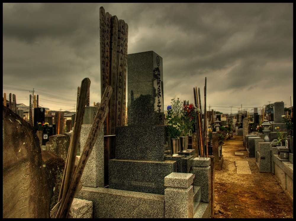 Friedhofsstimmung in Japan