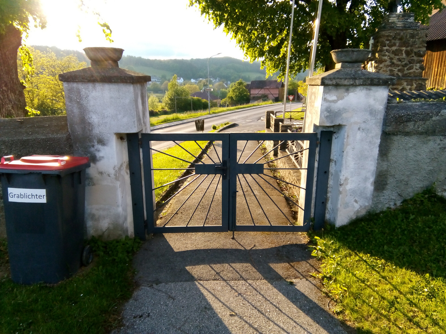 Friedhofstor in Burgenland/Österreich