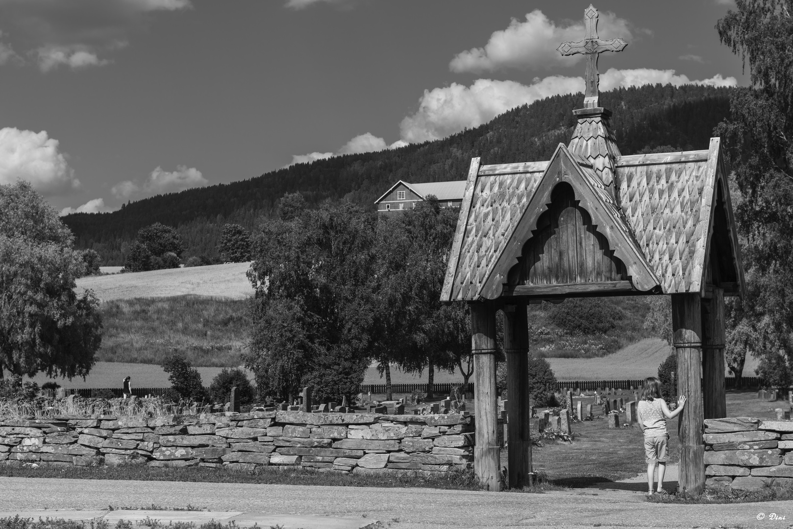 Friedhofstor Norwegen