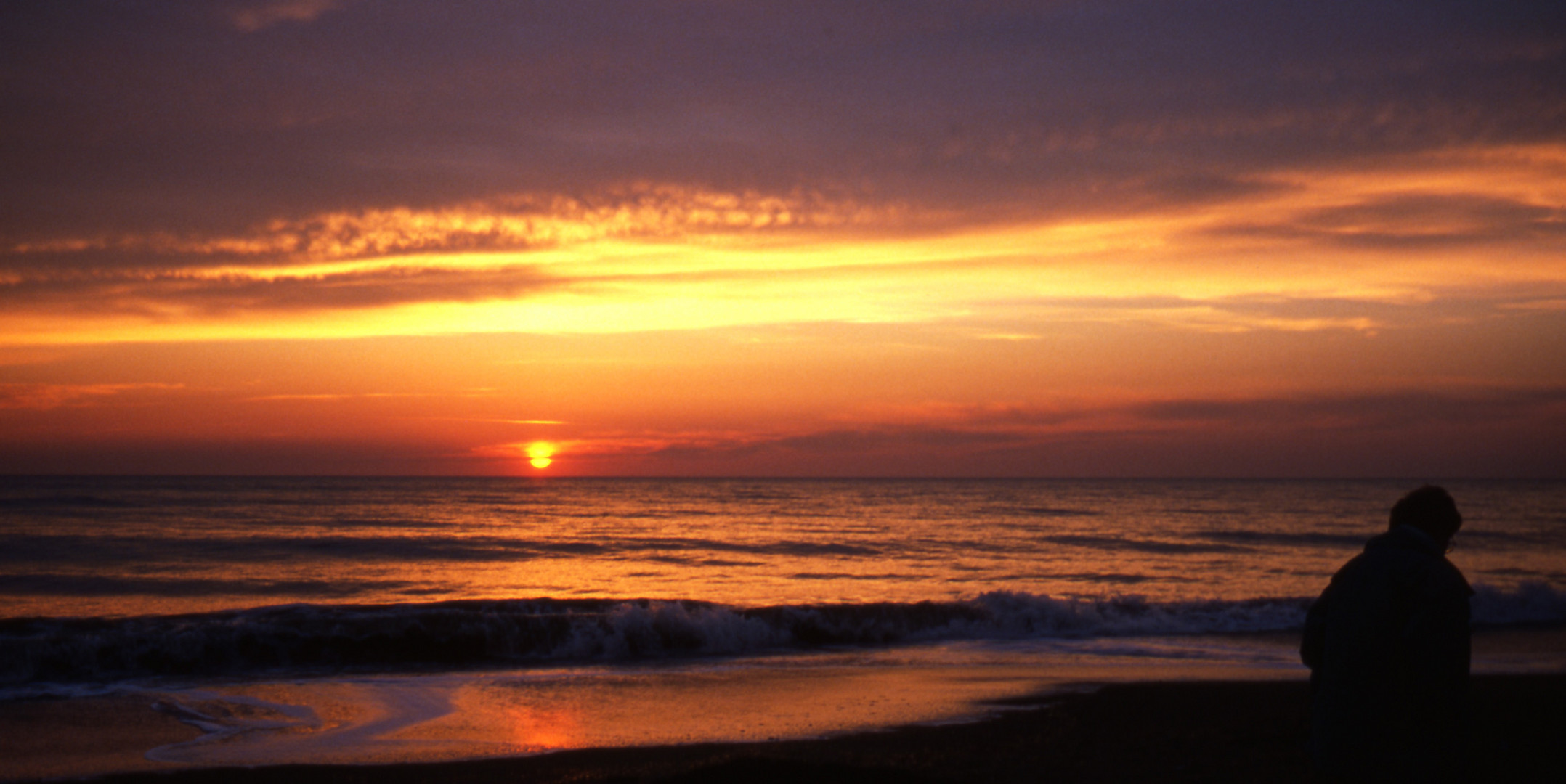 Friedliche Omaha-Beach