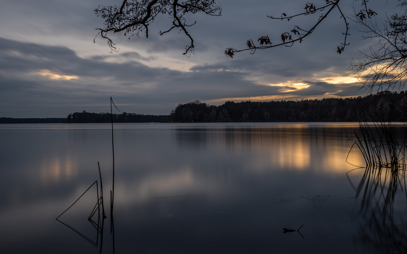 Friedliche Stimmung am See