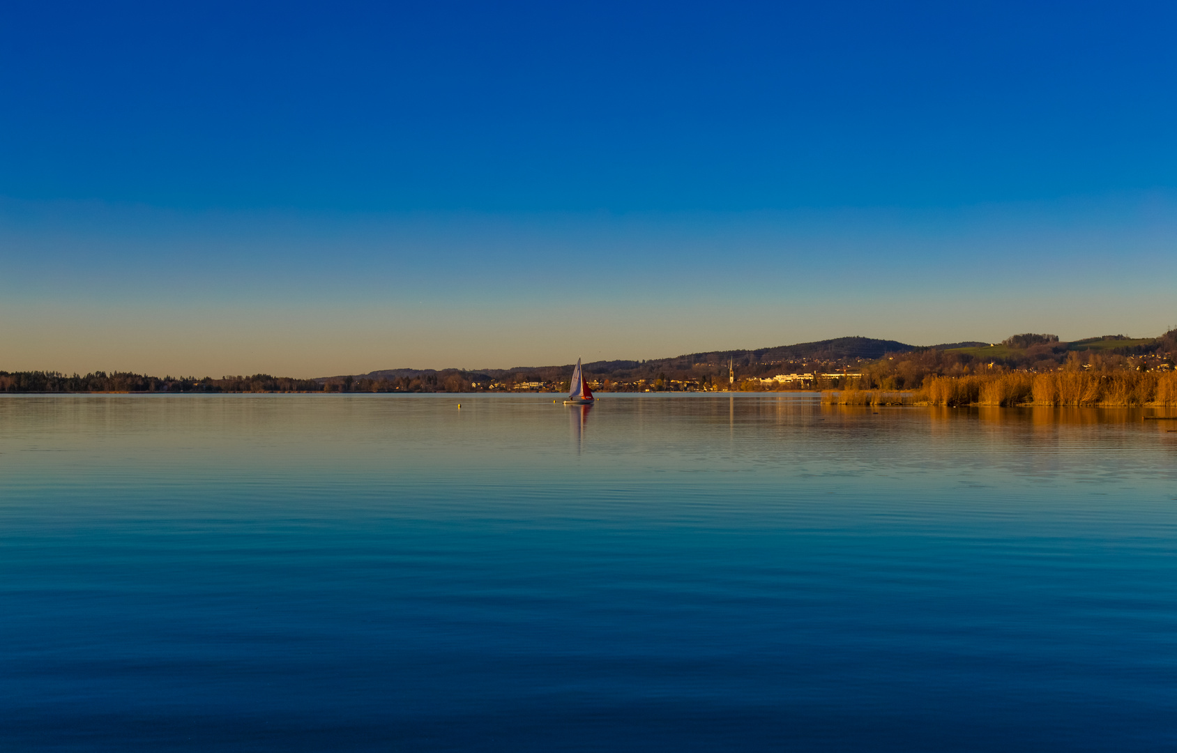 friedlicher Tag am See