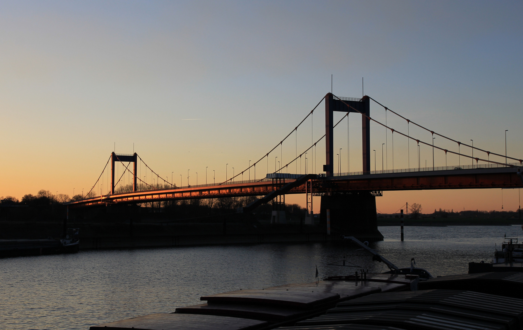 Friedrich-Ebert-Brücke Duisburg-Ruhrort